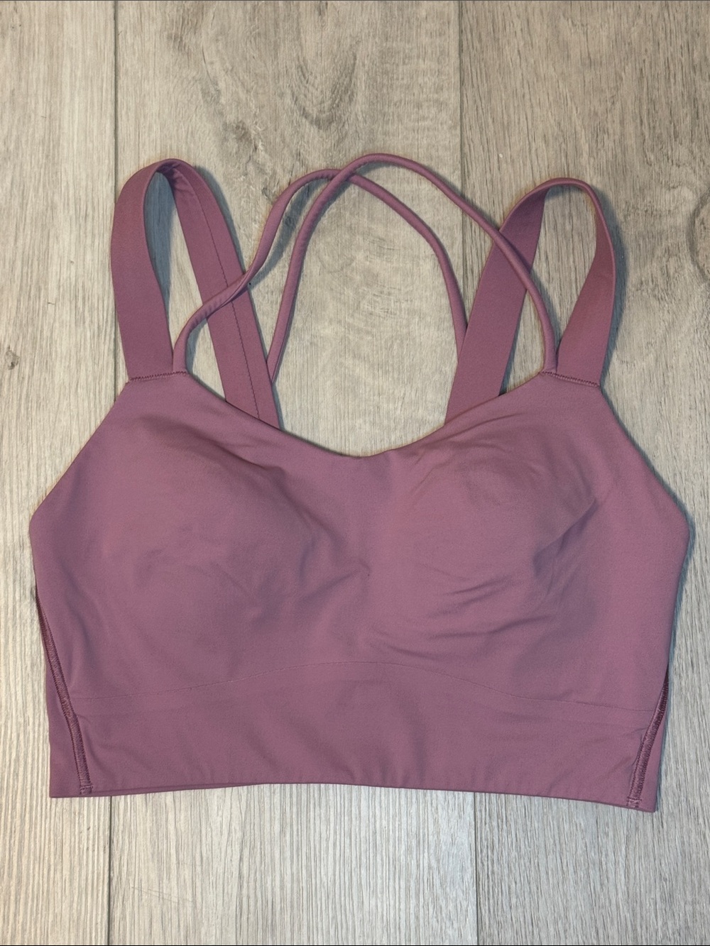 lululemon athletica Like A Cloud Longline D/DD Mauve Dusty Pink